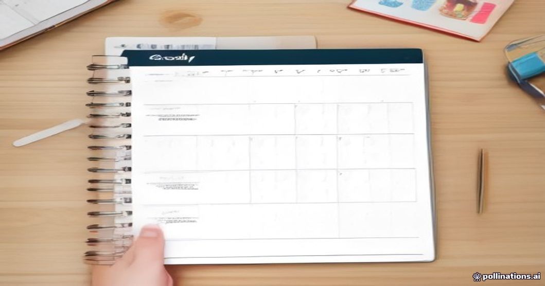 homeschool daily schedule planner family routine children learning home organized